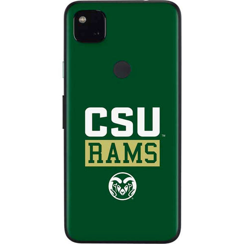 Colorado State University CSU Rams Google Pixel 4a Skin